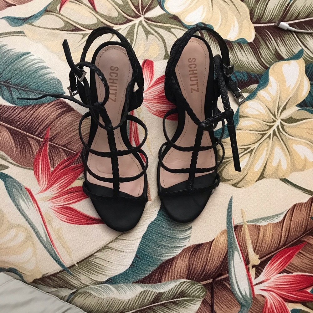 Schultz Strapping Sandals Size 7 - image 1